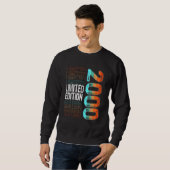 Vintages Retro-Geburtsjahr 2000 Sweatshirt (Vorne ganz)