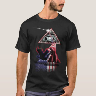Vintages Retro-Gefängnis US-Flagge Hapkido T-Shirt