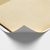 Vintages Retro Geschenkpapier (Ecke)
