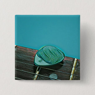 Vintages Retro-Gitarrenwerk Button