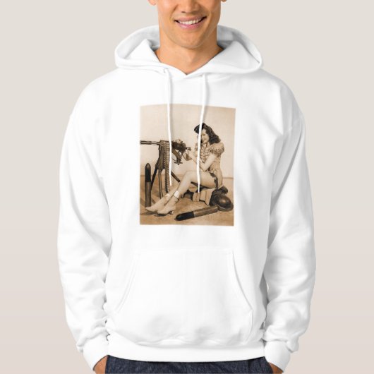 Vintages Retro Hoodie (Vorderseite)