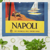 Vintages retro italienisches Plakat Handtuch (Gefaltet)