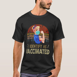 Vintages Retro Ja, ich erkenne es als geimpft Funn T-Shirt