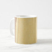 Vintages Retro Kaffeetasse (Vorderseite Links)