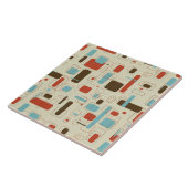 Vintages Retro Kunst-Deko-Muster Fliese (Seite)