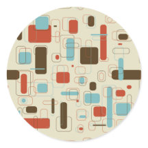Vintages Retro Kunst-Deko-Muster