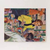 Vintages Retro-Lebensmittelgeschäft Puzzle (Horizontal)