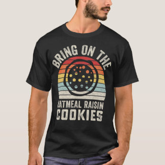 Vintages Retro mit Haferflocken-Keksen T-Shirt