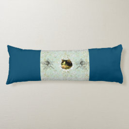 Vintages Retro mit Spitzen und Blume auftragen Seitenschläferkissen