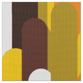 Vintages Retro-Mod-Farbschema2 Stoff (Nahaufnahme)