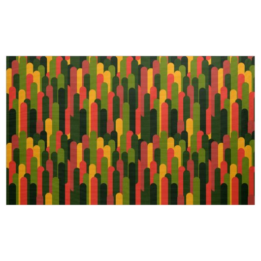 Vintages Retro-Mod-Farbschema2 Stoff (Yard (91,4 cm))