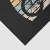 Vintages Retro-Motorrad Seidenpapier (Detail)