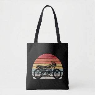 Vintages Retro-Motorrad Tasche