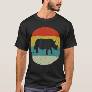 Vintages Retro-Nashorn T-Shirt