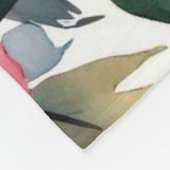 Vintages Retro-niedliches Design für Kinder Fleecedecke (Ecke)