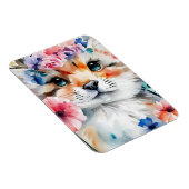 Vintages Retro-niedliches Design für Kinder Magnet (Rechte Seite)