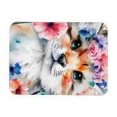 Vintages Retro-niedliches Design für Kinder Magnet (Horizontal)