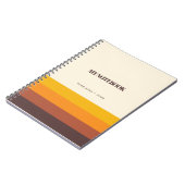 Vintages Retro Notizblock (Linke Seite)