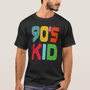 Vintages Retro-Party für das Kostüm der 90er Jahre T-Shirt