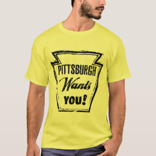 Vintages Retro Pittsburgh will Sie PunkShirt T-Shirt