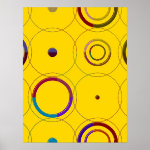 Vintages Retro Pop Art Poster