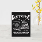 Vintages Retro-Proud-Mitglied des Romantasy Reader Karte (Gelbe Blume)