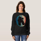 Vintages Retro-Rüde Sweatshirt (Vorne ganz)