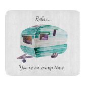 Vintages Retro Schneidebrett (Vorderseite)