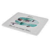 Vintages Retro Schneidebrett (Ecke)