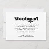 Vintages Retro-Skript Wir haben Ankündigung (Vorderseite)