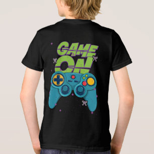 Vintages Retro-Spiel auf dem Videocontroller Tri-Blend Shirt