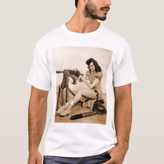 Vintages Retro T-Shirt (Vorderseite)