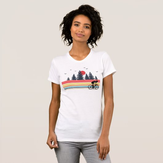 Vintages Retro T-Shirt (Vorne ganz)
