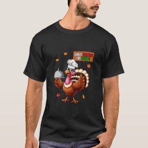 Vintages Retro Türkei dankbar für Veganer Thanksgi T-Shirt