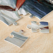Vintages Retro Water Ski Pingirl Puzzle (Seite)