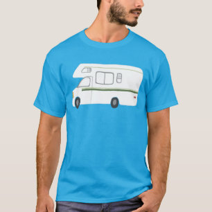 Vintages Retro-Wohnmobil RV - passen Sie es an! T-Shirt