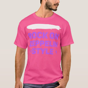 Vintages Retro-Zeppelin-Abschlag Dirigiable Luftsc T-Shirt