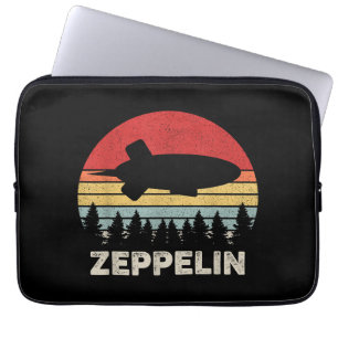 Vintages Retro Zeppelin Shirt Dirigiable Luftschif Laptopschutzhülle