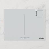 Vintages Retrobuchcover White Fang Jack London Postkarte (Rückseite)