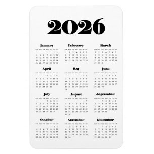 Vintages Retroskript 2024 Magnet