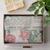 Vintages Rezept Seidenpapier (Geschenk)