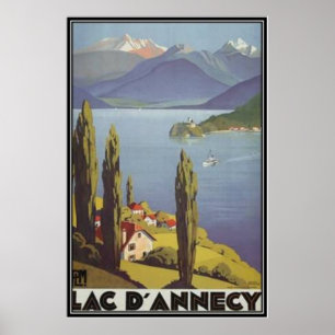 Vintages Rhône-Alpes, Annecy, Frankreich - Poster