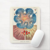 Vintages Riff Anemones Carol Fish Mousepad (Mit Mouse)