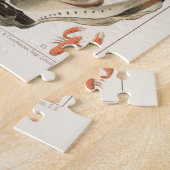 Vintages Riff der australischen Austern Puzzle (Seite)