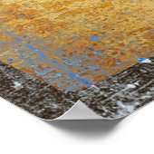 Vintages Rindfleischdiagramm mit nummerierten Teil Poster (Ecke)