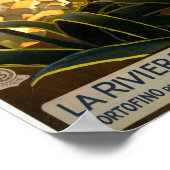 Vintages Riviera Poster Italien (Ecke)