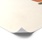 Vintages Robot Poster (Ecke)