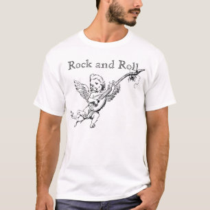 Vintages Rock-and-Rollengel-T-Shirt T-Shirt