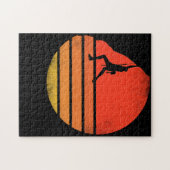 Vintages Rock Climbing Boulding Puzzle (Horizontal)