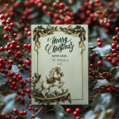 Vintages Rockhorn Weihnachten